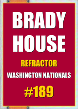 2026 Topps Chrome Brady House Refractor #189