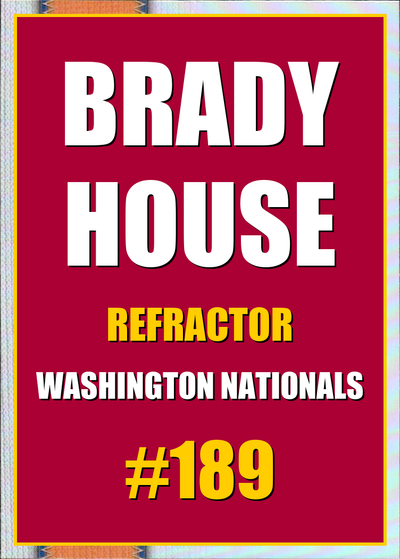 2026 Topps Chrome Brady House Refractor #189