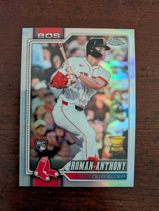 2026 Topps Chrome Roman Anthony Refractor #225