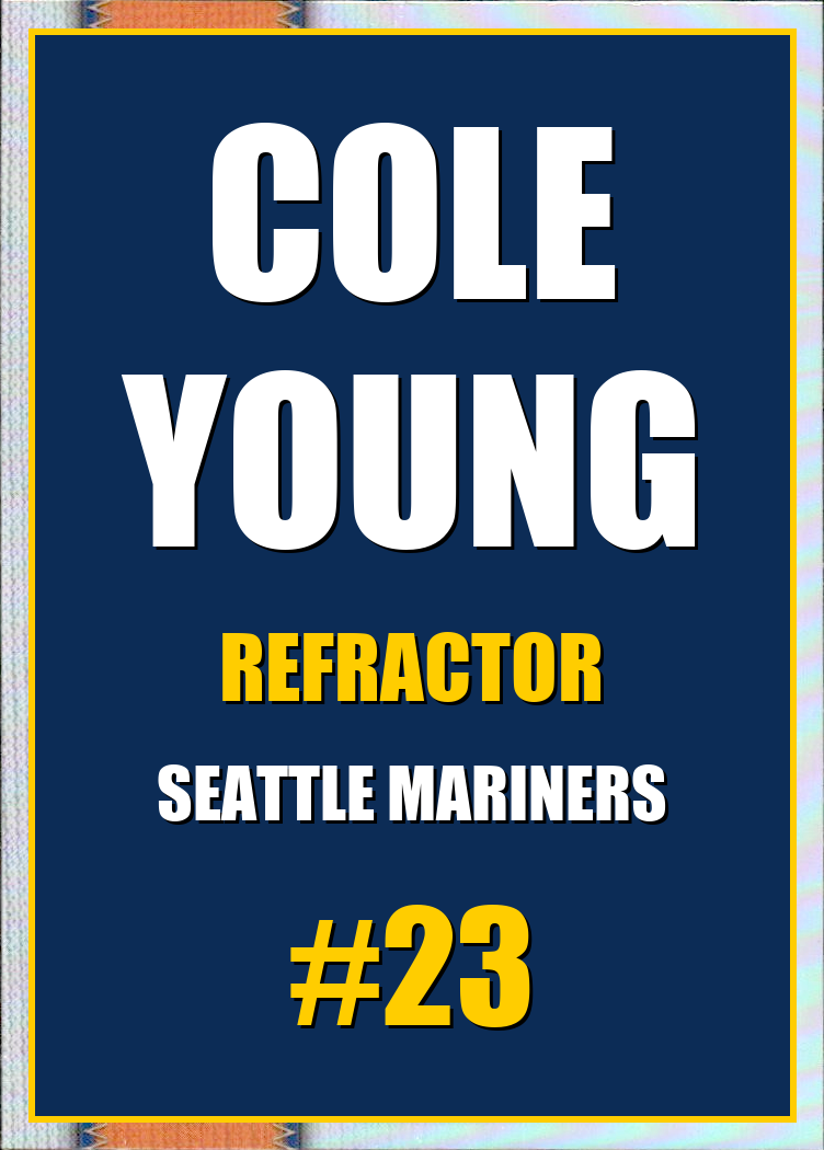 2026 Topps Chrome Cole Young Refractor #23