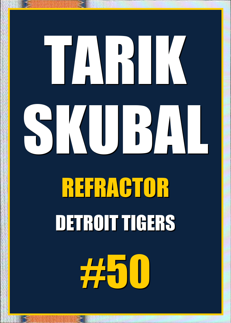 2026 Topps Chrome Tarik Skubal Refractor #50