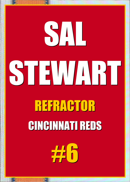 2026 Topps Chrome Sal Stewart Refractor #6