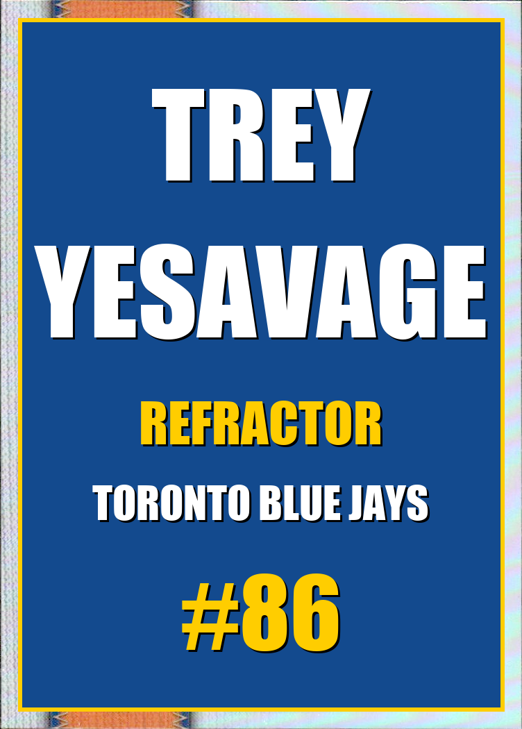 2026 Topps Chrome Trey Yesavage Refractor #86