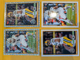 2026 Topps Football Green Bay Packers 1991 Topps Paper + Mega Box Crackle Foil Combo - 4 Cards