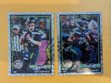 2026 Topps Football Seattle Seahawks 1991 Topps Mega Box Crackle Foil Insert Pack - 2 Cards