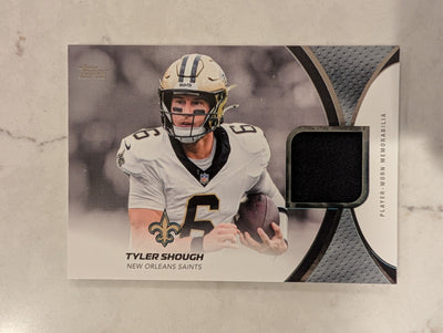 2026 Topps Football Tyler Shough NFL Material Player-Worn Relic #NFLM-TS - New Orleans Saints
