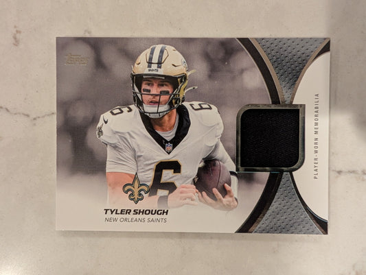 2026 Topps Football Tyler Shough NFL Material Player-Worn Relic #NFLM-TS - New Orleans Saints