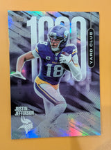 2026 Topps Football Justin Jefferson Vikings 1000 Yard Club Case Hit SSP #1YC-29