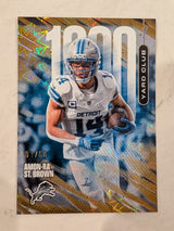 2026 Topps Football Amon-Ra St. Brown Lions 1000 Yard Club Case Hit SSP Gold /50