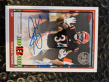 2026 Topps Football Samaje Perine Bengals 1991 Topps Auto #91AC-SP