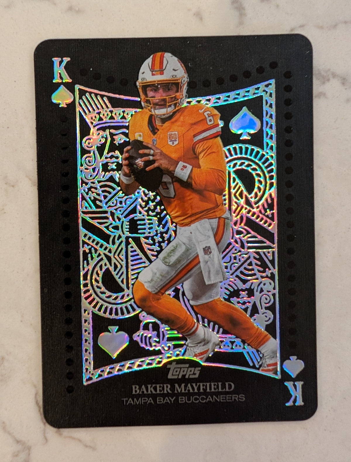 2026 Topps Football Baker Mayfield Tampa Bay Buccaneers All Kings SSP #AK-18