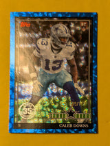 2026 Topps Football Caleb Downs Cowboys 1991 Chrome Blue SP /150 RC #91TRC-49