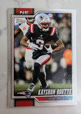 2026 Topps Football Kayshon Boutte Patriots Canvas SP /50 #242