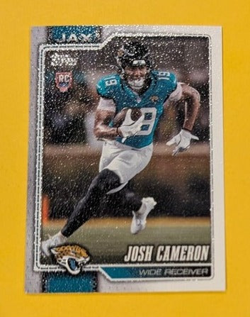 2026 Topps Football Josh Cameron Jacksonville Jaguars Canvas SP /50 RC #387