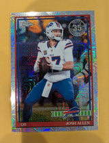 2026 Topps Football Josh Allen Buffalo Bills 1991 Chrome Mojo Refractor #91TC-11