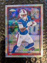 2026 Topps Football James Cook Bills 1991 Chrome Mojo Refractor #91TC-12