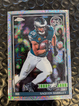2026 Topps Football Saquon Barkley Eagles 1991 Chrome Mojo Refractor #91TC-19