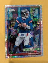 2026 Topps Football Jaxson Dart Giants 1991 Chrome Mojo Refractor #91TC-33