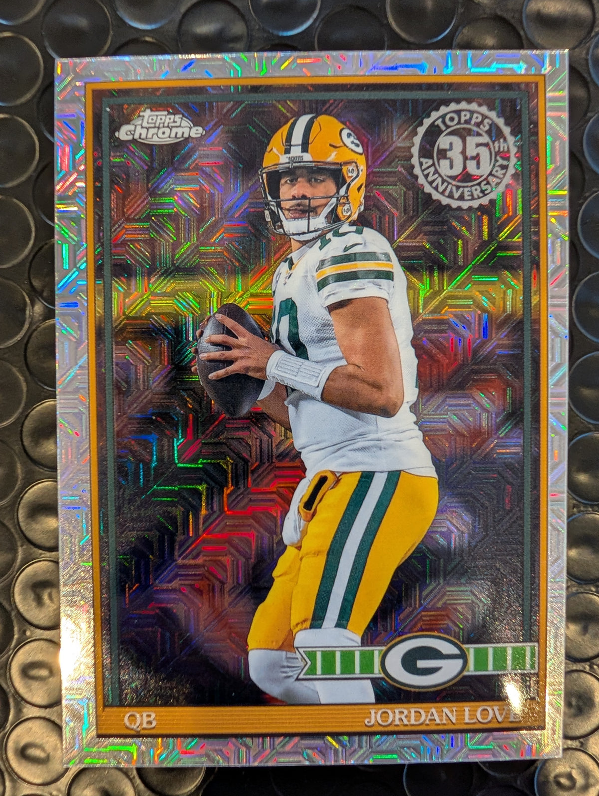 2026 Topps Football Jordan Love Packers 1991 Chrome Mojo Refractor #91TC-42