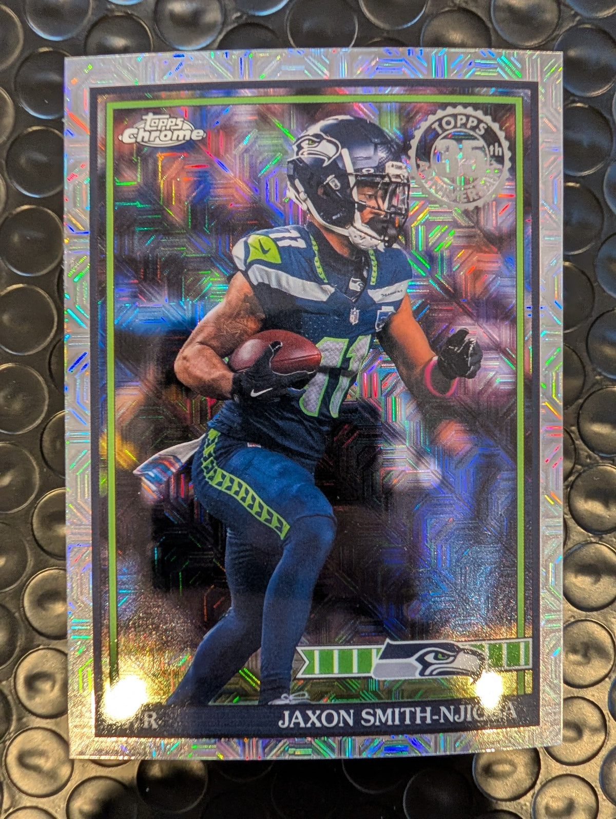 2026 Topps Football Jaxon Smith-Njigba Seahawks 1991 Chrome Mojo Refractor