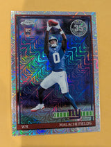 2026 Topps Football Malachi Fields Giants Chrome Mojo Refractor RC #91TRC-30