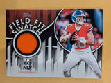 2026 Topps Football Bo Nix Denver Broncos Field Fit Swatch Relic #FFSC-BN