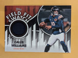 2026 Topps Football Caleb Williams Bears Field Fit Swatch Relic #FFSC-CWI