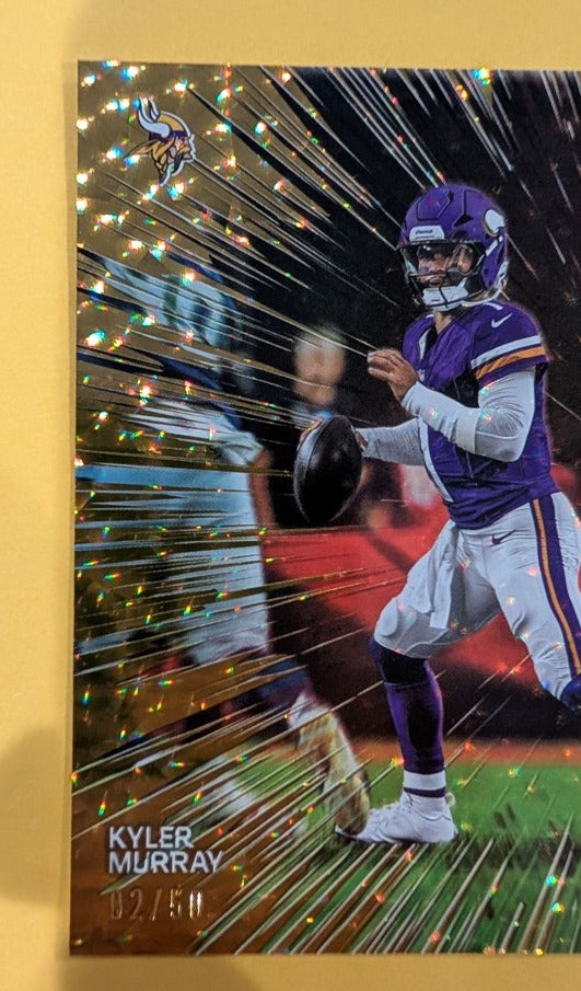 2026 Topps Football Kyler Murray Minnesota Vikings Pressure Cookers Gold SP /50