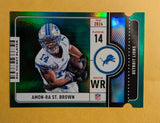 2026 Topps Football Amon-Ra St. Brown Lions Big Ticket Players Green SP /99