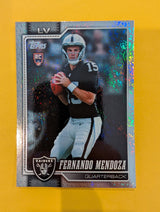 2026 Topps Football Fernando Mendoza Rookie #301 Holo Foil
