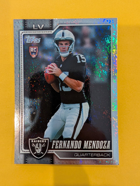 2026 Topps Football Fernando Mendoza Rookie #301 Holo Foil - front