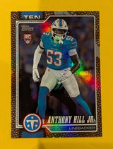 2026 Topps Football Anthony Hill Jr. Rookie Holo Foil #389
