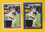 2026 Topps Football Nico Collins Texans 1991 Relic 2-Card Lot Blue SP /150
