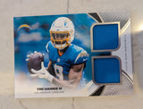 2026 Topps Football Tre Harris III Chargers Material Dual Relic #MDR-TH