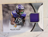 2026 Topps Football Dallas Turner Vikings NFL Material Relic #NFLM-DT