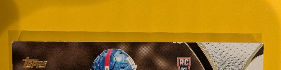 2026 Topps Football Malachi Fields Giants NFL Rookie Material Auto RPA /99