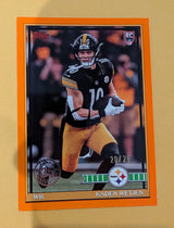 2026 Topps Football Kaden Wetjen Steelers 1991 Orange SSP /25 RC #91TR-37