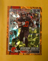 2026 Topps Football Quinshon Judkins Browns Future Stars Orange Diamante SSP /25