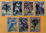 2026 Topps Football Lions Diamantes Lot 7 Cards - Jared Goff, Aidan Hutchinson