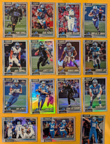 2026 Topps Football Lions Rainbow Foil Lot 15 Cards - Gibbs, Amon-Ra, Jared Goff