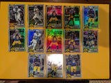 2026 Topps Football Rams Sparkle Foil Lot 13 Cards - Nacua, Stafford, Adams