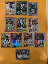 2026 Topps Football Eagles 11 Card Parallel Lot - Jordan Davis Green SP /99