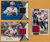 2026 Topps Football Buccaneers 3 Card Relic Lot - Emeka Egbuka, Bucky Irving SP