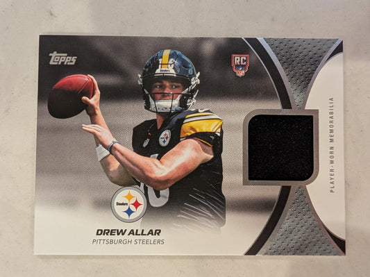 2026 Topps Football Drew Allar Steelers Rookie Material Relic RC #RMC-DA