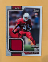 2026 Topps Football Jeremiyah Love Cardinals Rookie Material Relic RC #RMC-JL