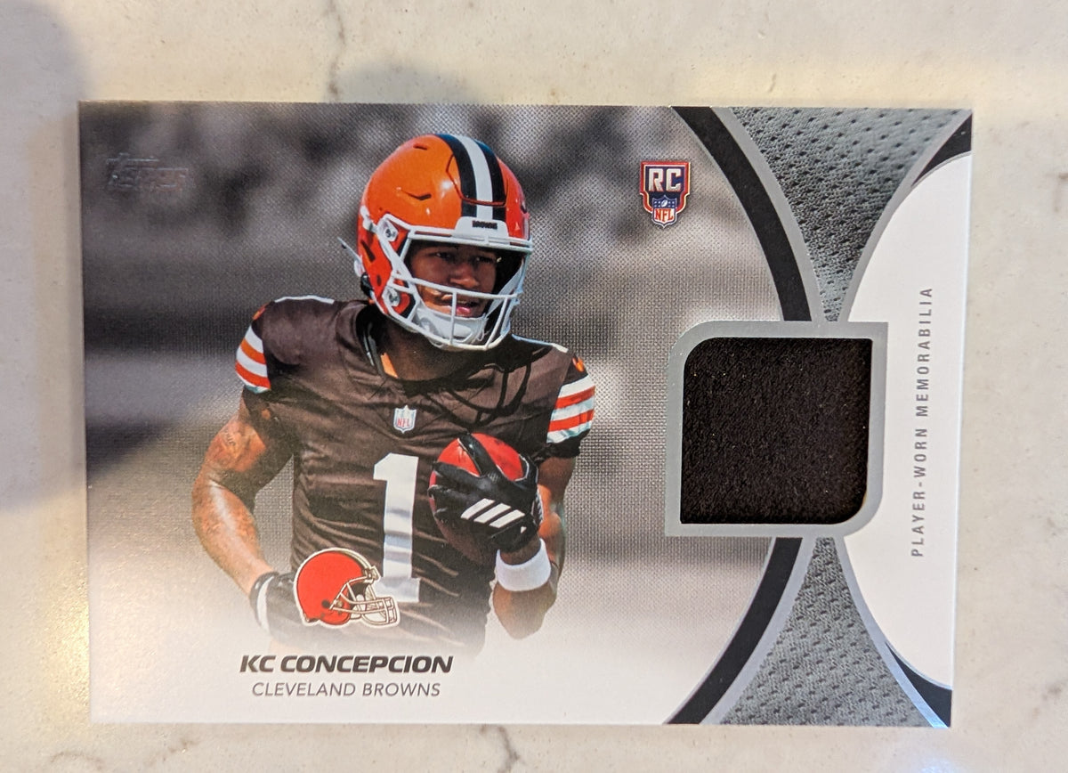 2026 Topps Football KC Concepcion Browns Rookie Material Relic RC #RMC-KC