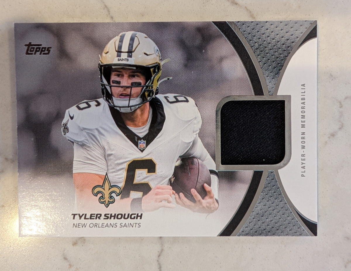 2026 Topps Football Tyler Shough Rookie Material Relic RC