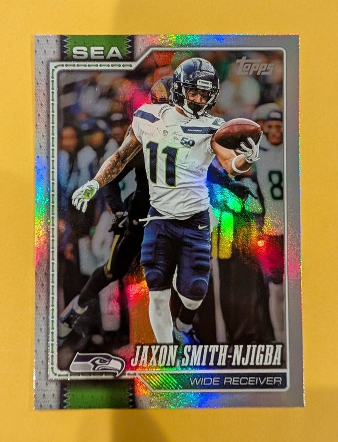 2026 Topps Football Jaxon Smith-Njigba Rainbow Foil #178
