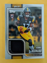 2026 Topps Football Germie Bernard Pittsburgh Steelers Rookie Real One Relic