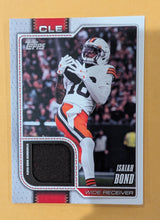2026 Topps Football Isaiah Bond Cleveland Browns Real One Relic #ROR-IB